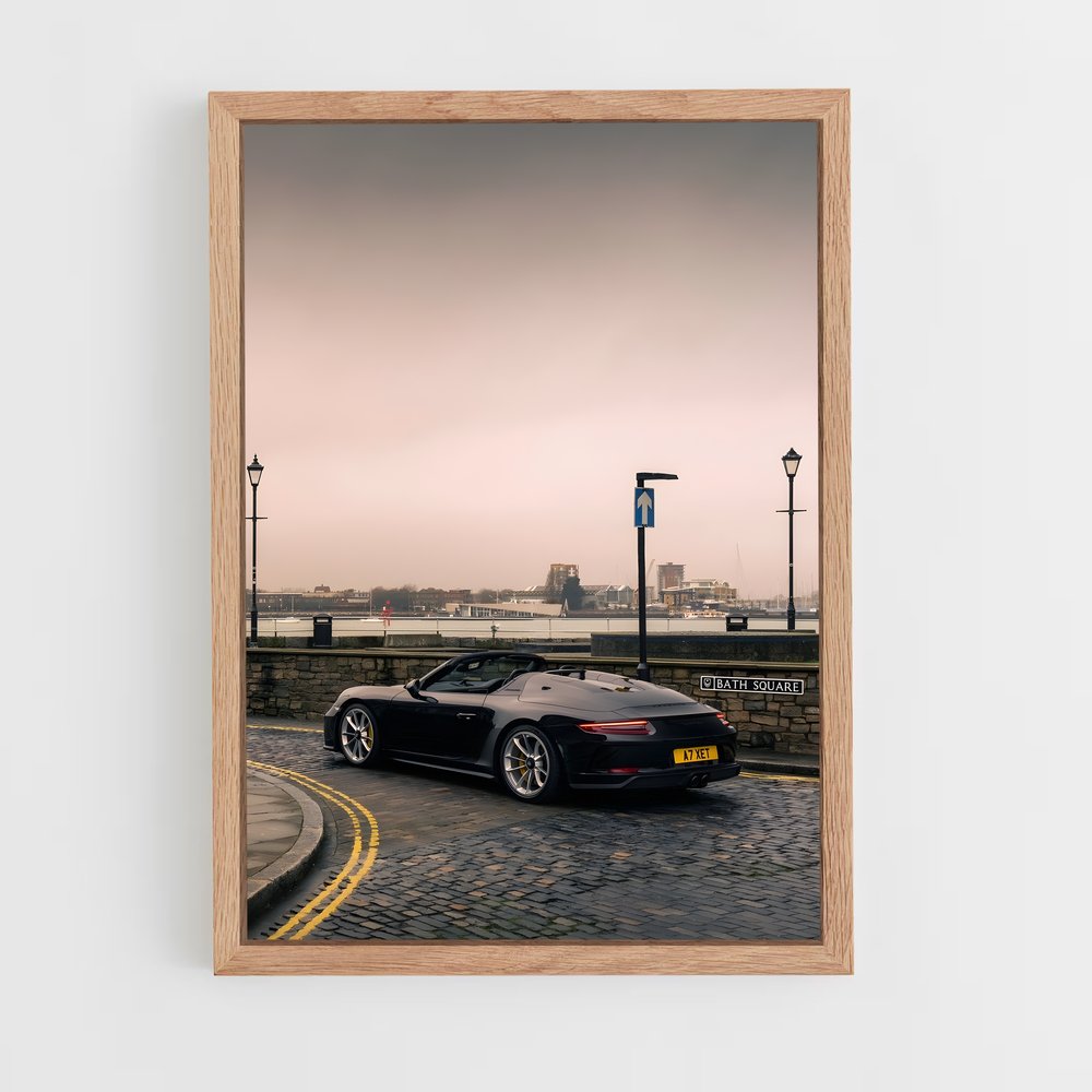 Poster vif et lumineux – affiche Porsche (vue 4)
